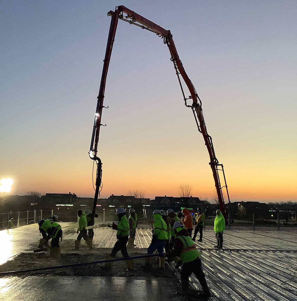 Top Concrete Pumping company in West Lafayette, IN | TIPP-Mont Concrete Pumping