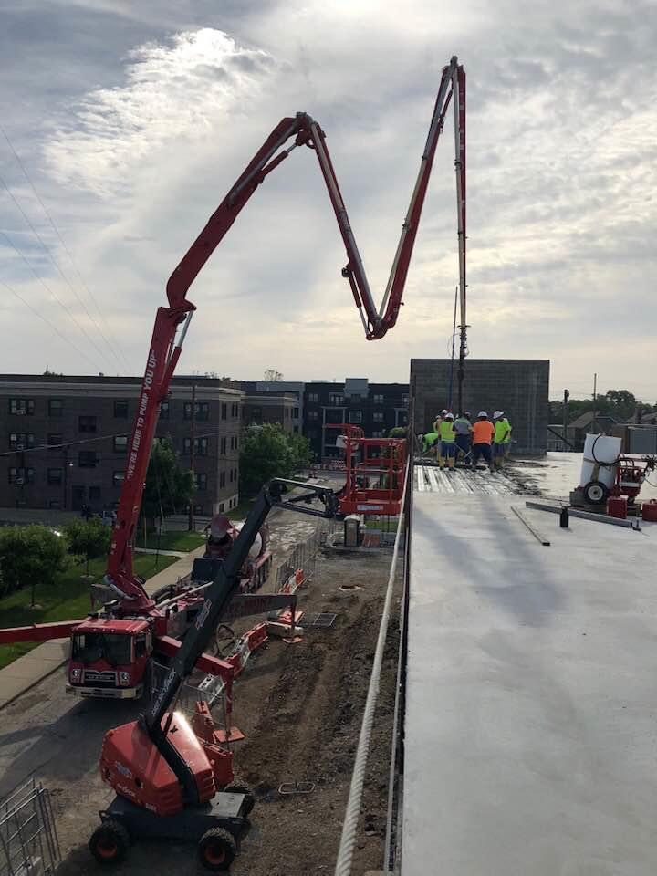 Concrete Pumping in West Lafayette, IN | TIPP-Mont Concrete Pumping